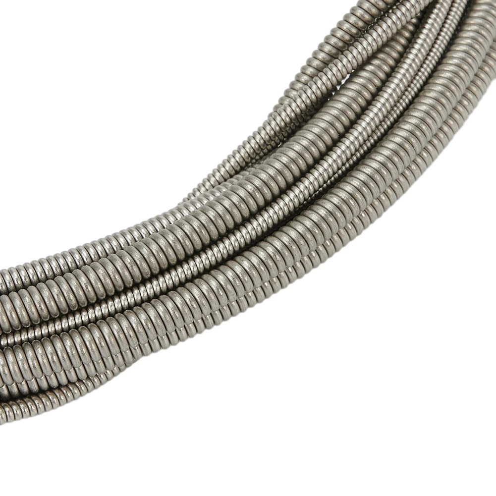 For 4 Strings Electric Bass Strings Bass Silver 1 Set Accessories Tool Carbon Steel Core Steel Cord New Replaces