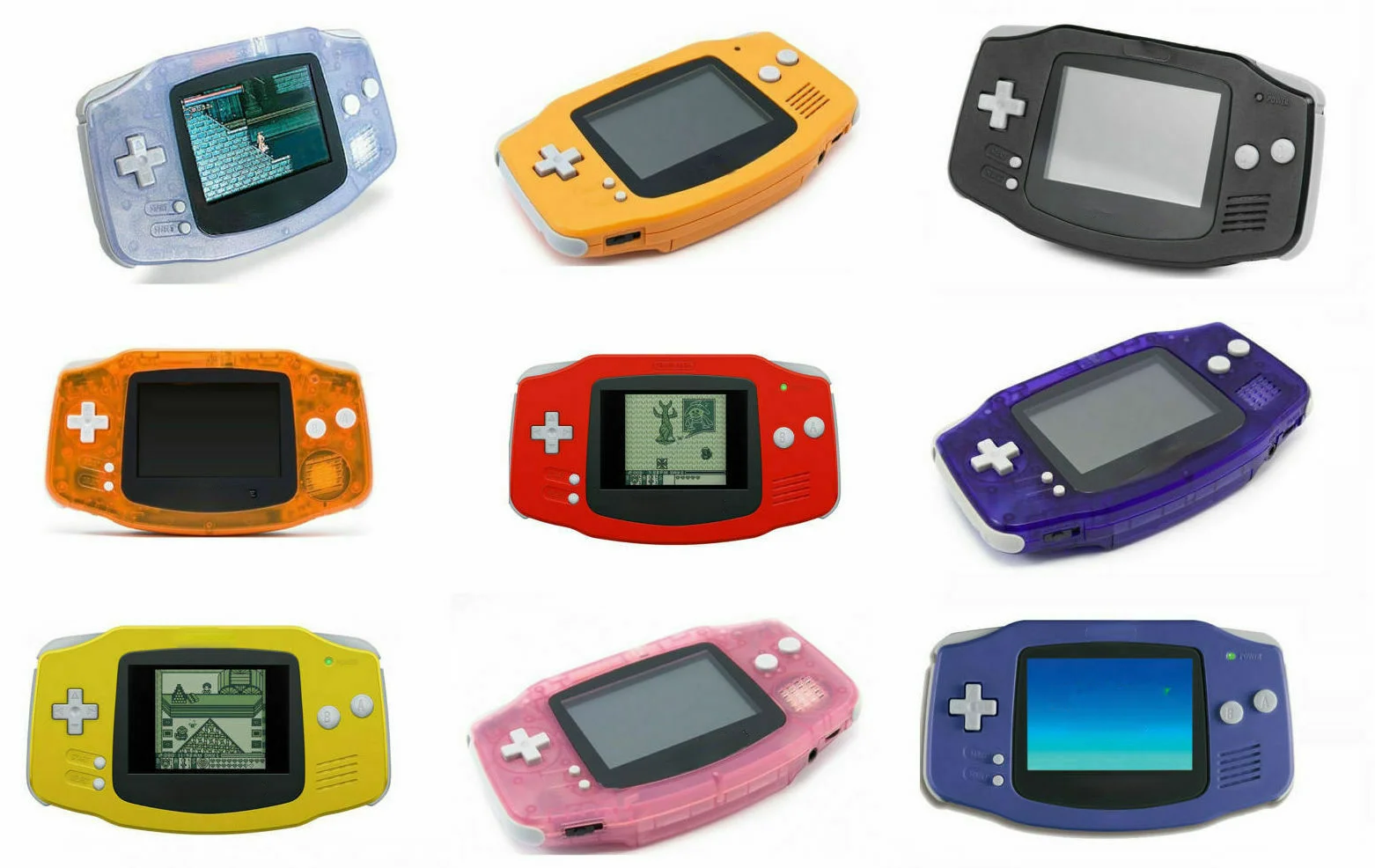 Imagem -03 - Handheld Game Console para Nintend Gameboy Novo Shell Advance Gba Ags001 Original