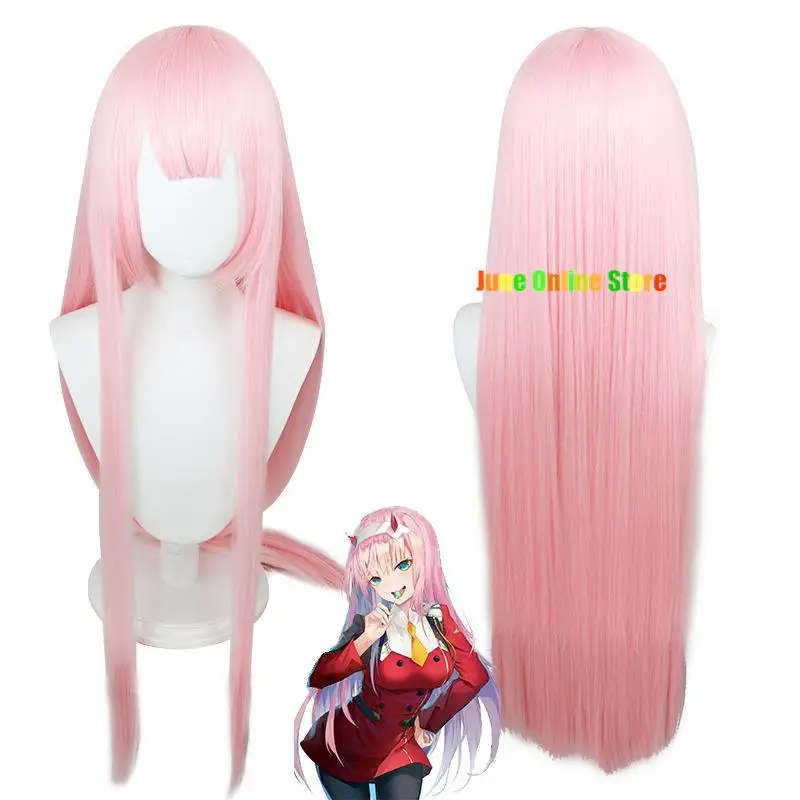 02 Cosplay Kostuum Spel Lieveling Lieveling In De Franxx Zero Twee Cosplay Kostuum Jurk Vrouwen Cosplay Sexy Jurk Hoofdband Pruik Schoenen