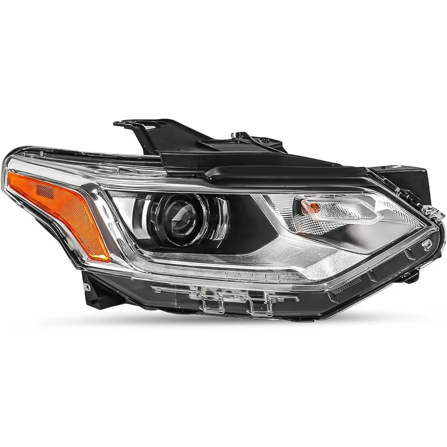 

Ксеноновые фары HID в сборе, подходят для Chevy Traverse L LS LT, ткань LT, кожаная модель RS со светодиодной подсветкой DRL OE, заводской стиль Pr
