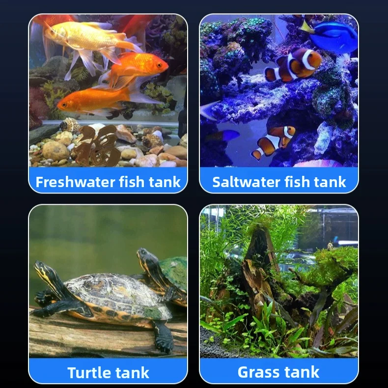 Mini-Aquarium-Heizstab Fischbecken-Aquariumheizung Tauchthermostat-Heizgerät 18-34 ° C Einstellbare Temperatur USB-Aufladung – Detail 5