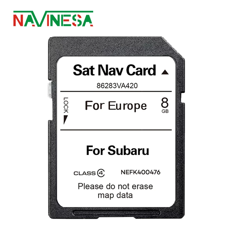 

Update Map for Subaru Forester 2012-2015 Sat Nav Car 2023 Navigation SD Card 8GB EU Turkey UK GPS Card Software Memory Card