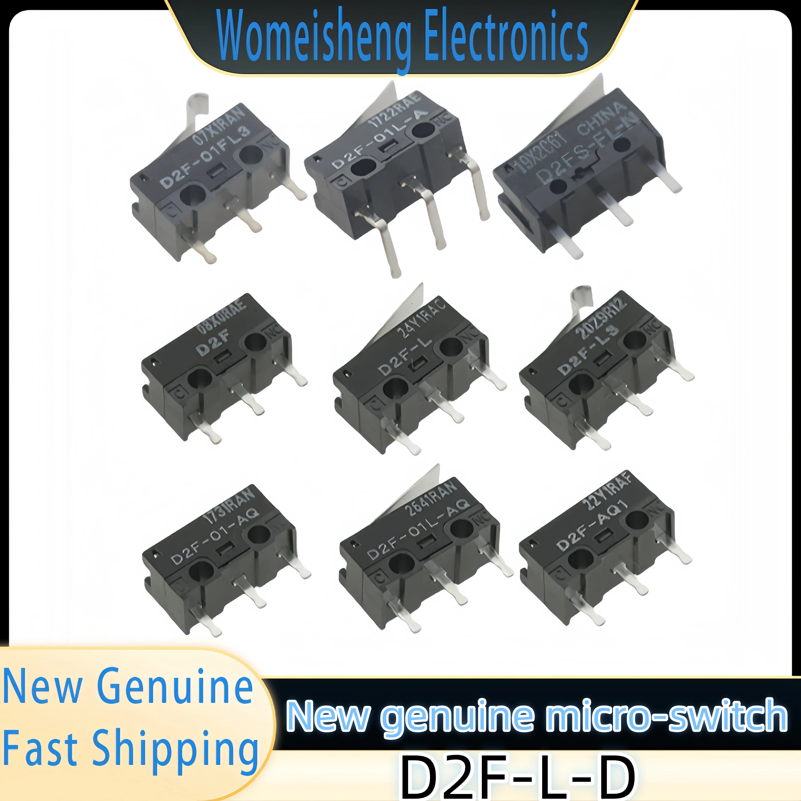 

Brand-new authentic D2F-L-D micro switch 1PCS
