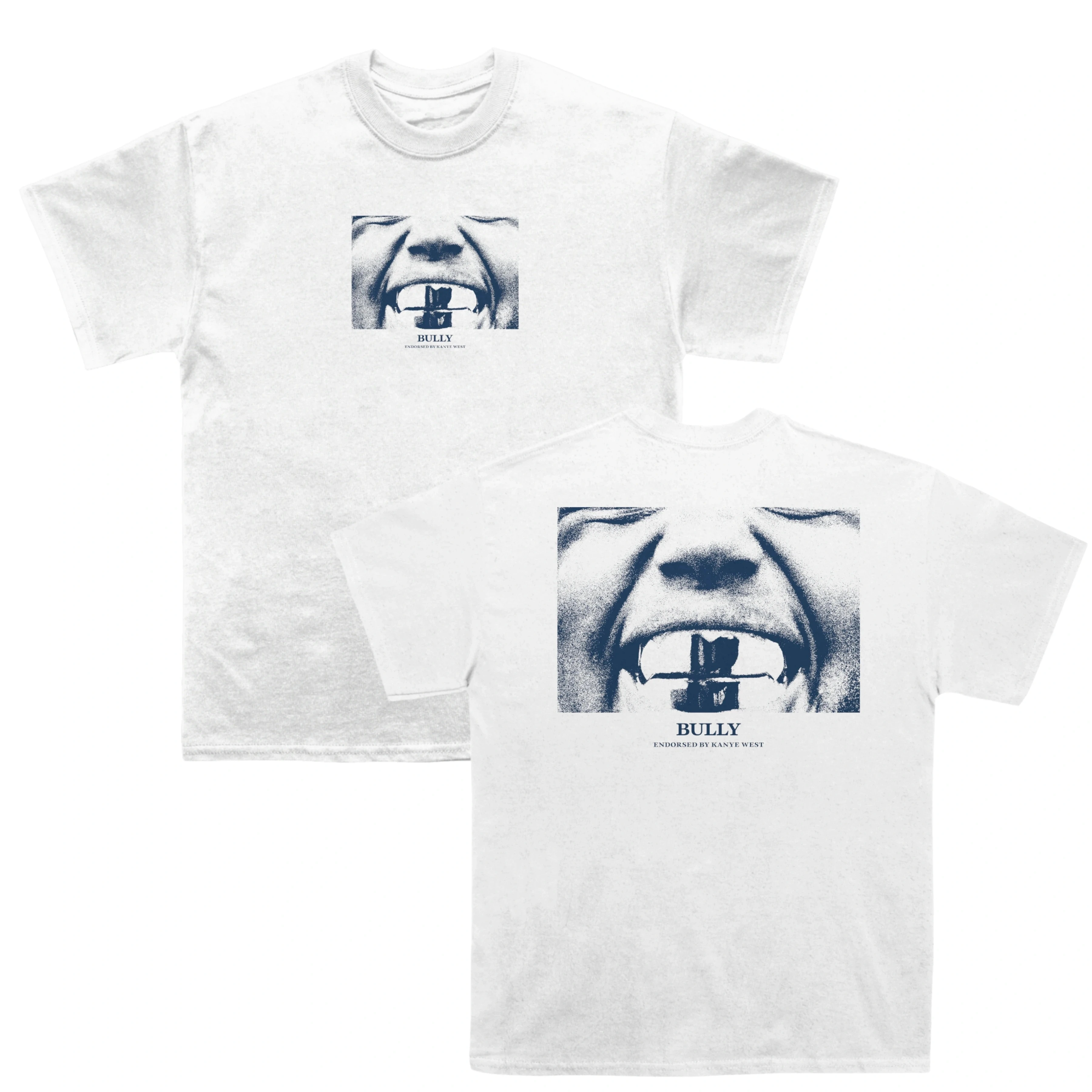 Kanye West YE Live In Los Angeles Bully Graphic Unisex Crew Neck Cotton Short Sleeve Women And Men T-Shirt