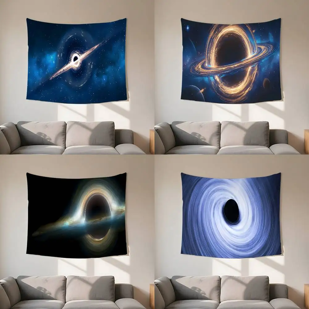 Black Hole Tapestry Customizable Tapestries Of Various Styles,wall Hangings, Celebrity Photo Printing,wall Hangings