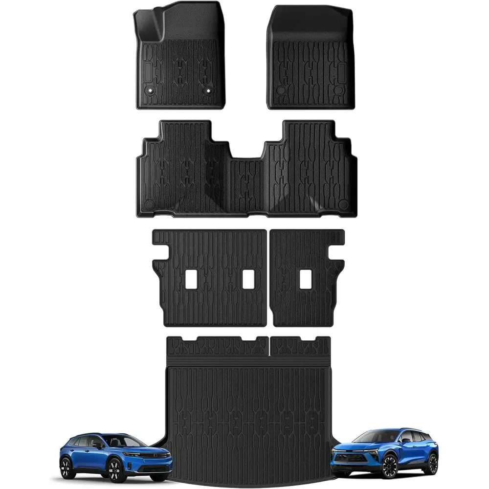 

Vehicle Mat Compatible with Chevrolet Blazer EV/Honda Prologue 2024 2025 TPE Anti-Slip 3D Pattern Waterproof Non-Slip Cargo Line