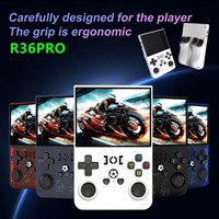 Open Source R36 PRO Retro Handheld Video Game Console Linux System 3.5 Inch IPS Screen Portable Pocket Video Player 128GB Games