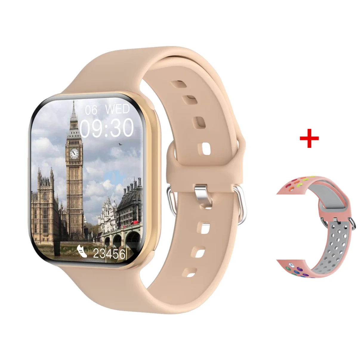 GPS Smart Watch Men For Apple Watch 10 Series Always On Display Body Temperature BT Call NFC Women Smartwatch For IOS Android