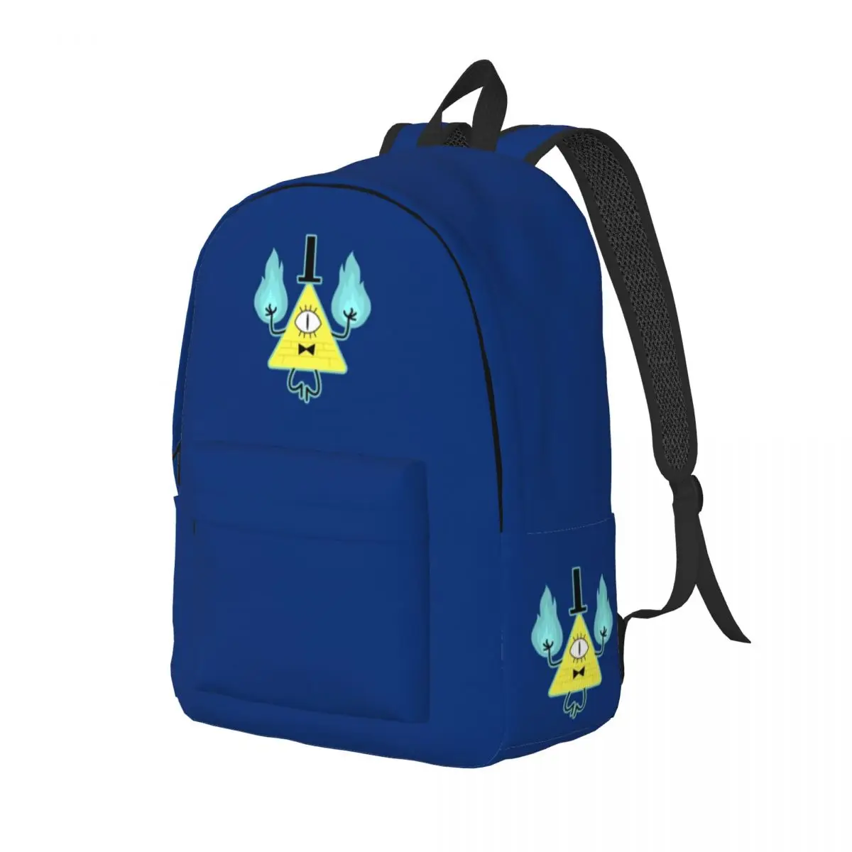 Bill-Cipher Gravity-Falls Backpack Student Schoolbag for Men Women Laptop Canvas Bags