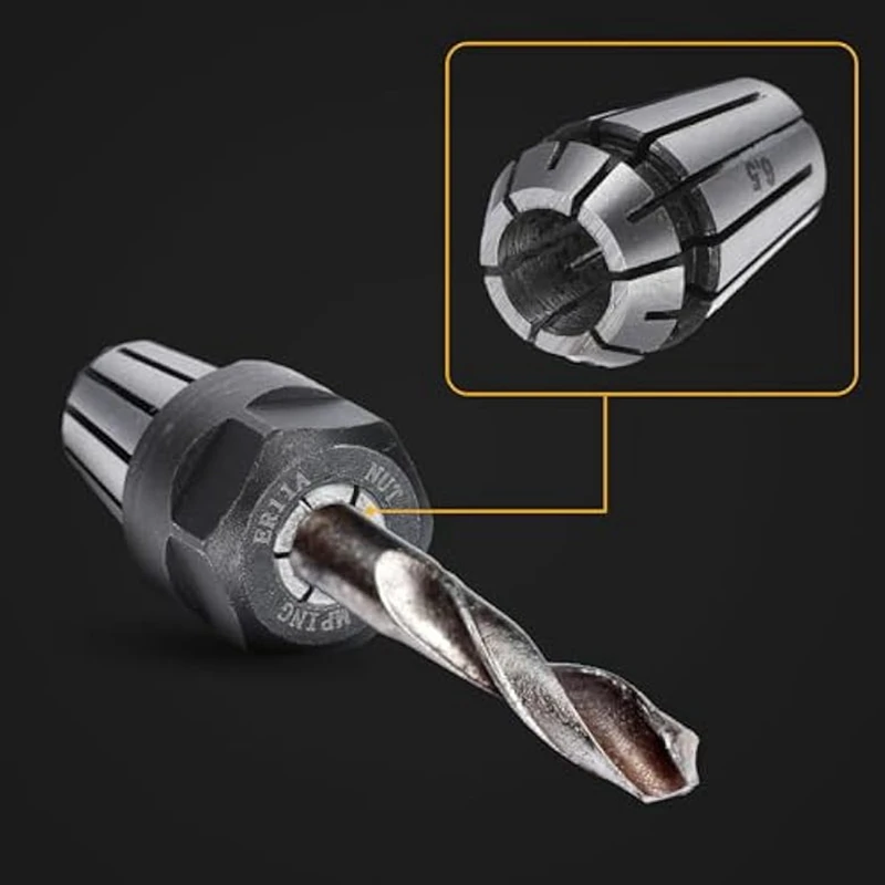X59A_ER11 Spring Collet Set M14 Thread Collet Clamping Nuts Collet Set