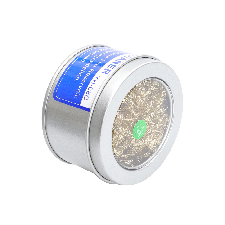 YH-08CWelding رئيس نظافة سبيكة لحام نظيفة الكرة الصنوبري الأسلاك النحاسية الكرة أداة لحام لمحطة لحام الحديد تلميح التنظيف