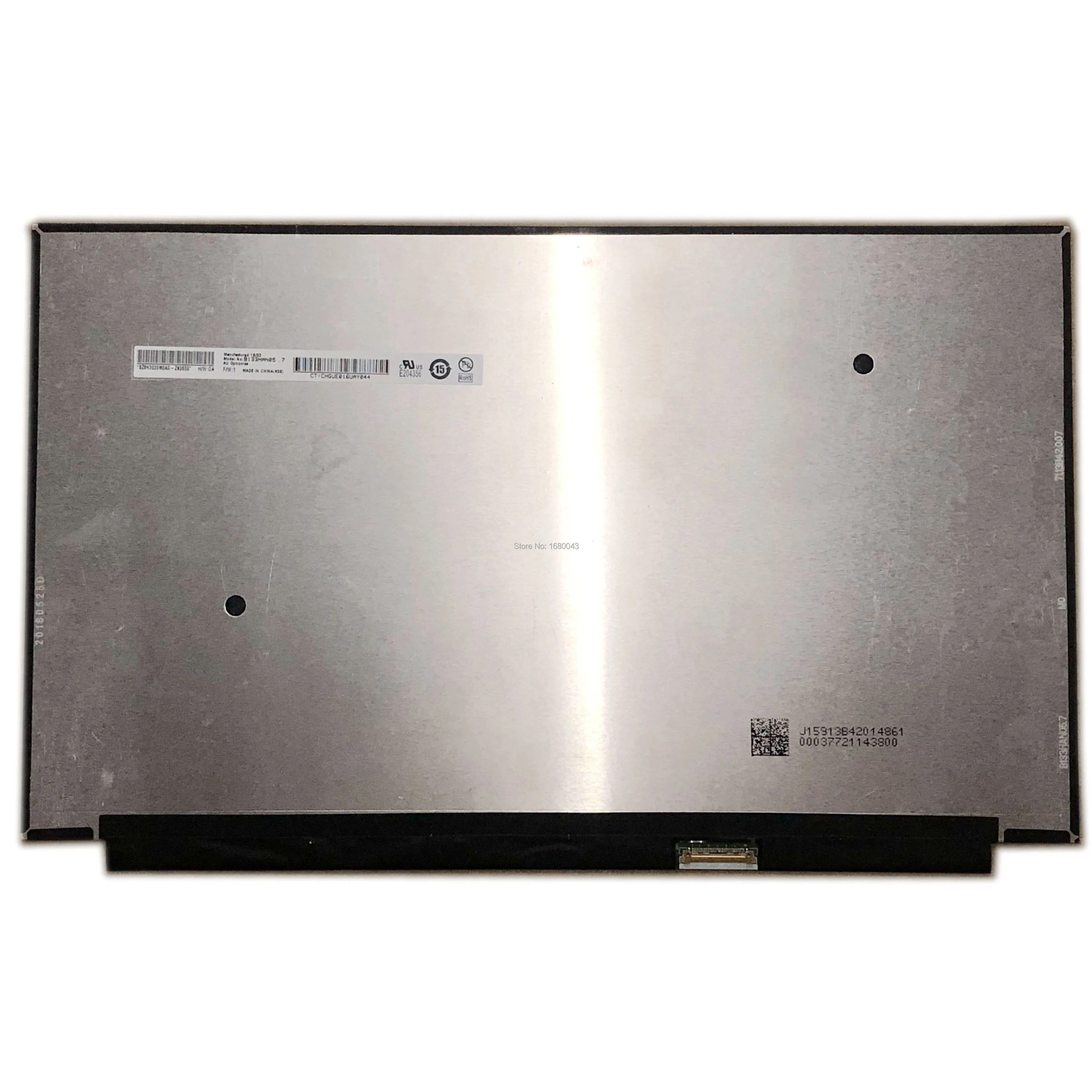 

B133HAN05.7 Display panel 30pin 8bit 13.3" FHD 1920X1080 IPS LAPTOP LCD screen