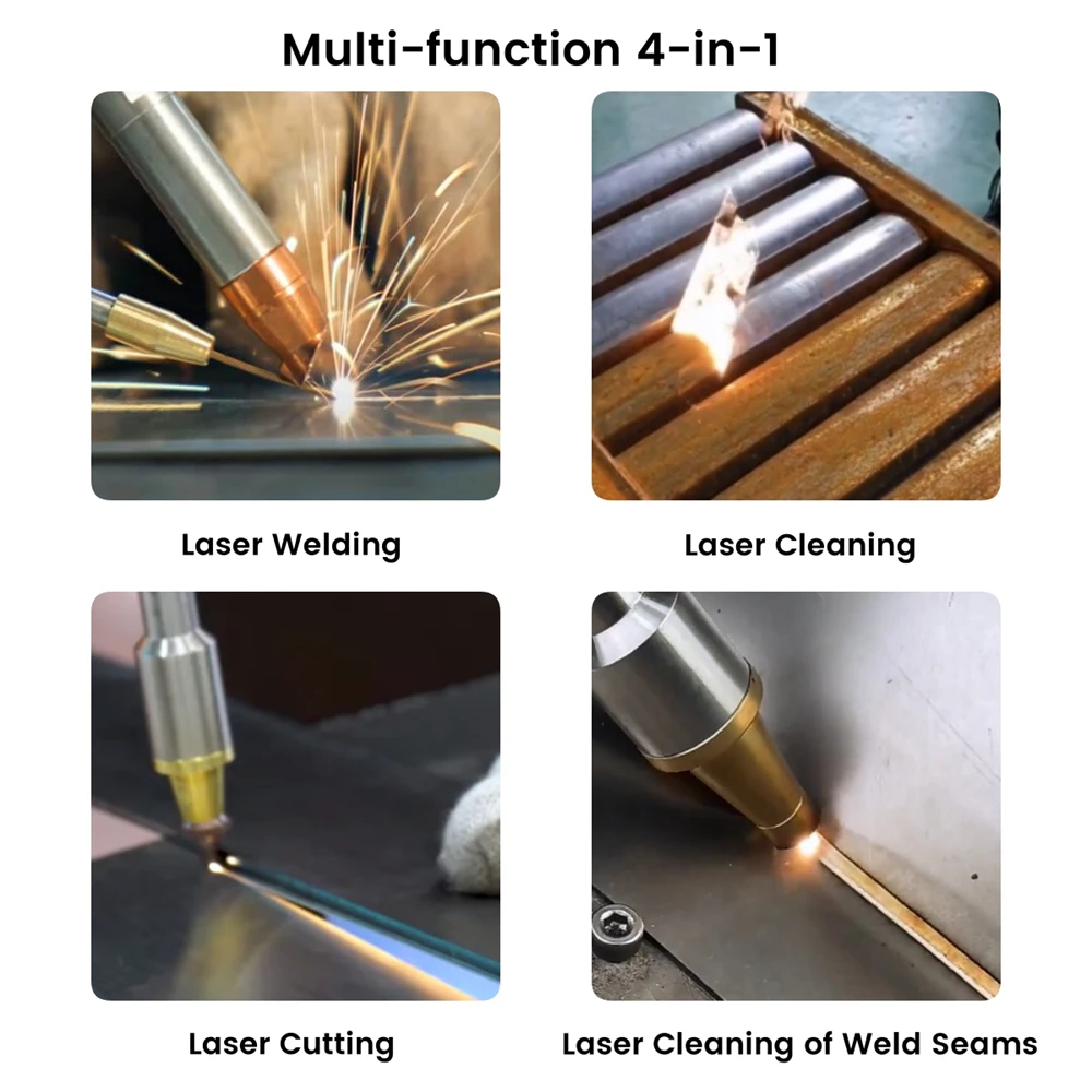 BWT 1500W Multi-functional Laser Welding Machine with Handheld SUP Original Welding Gun for Laser Cleaning