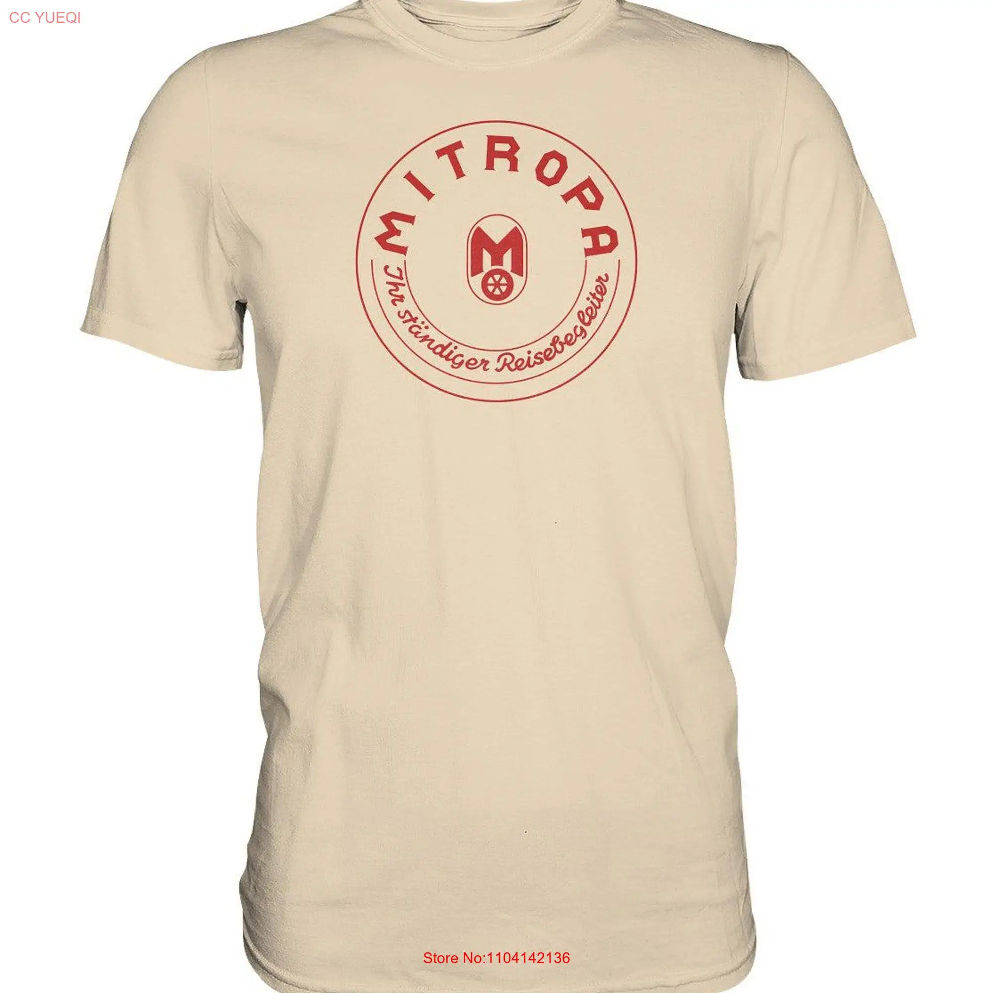 PREMIUM SHIRT UNISEX mitropa badge long or short sleeves