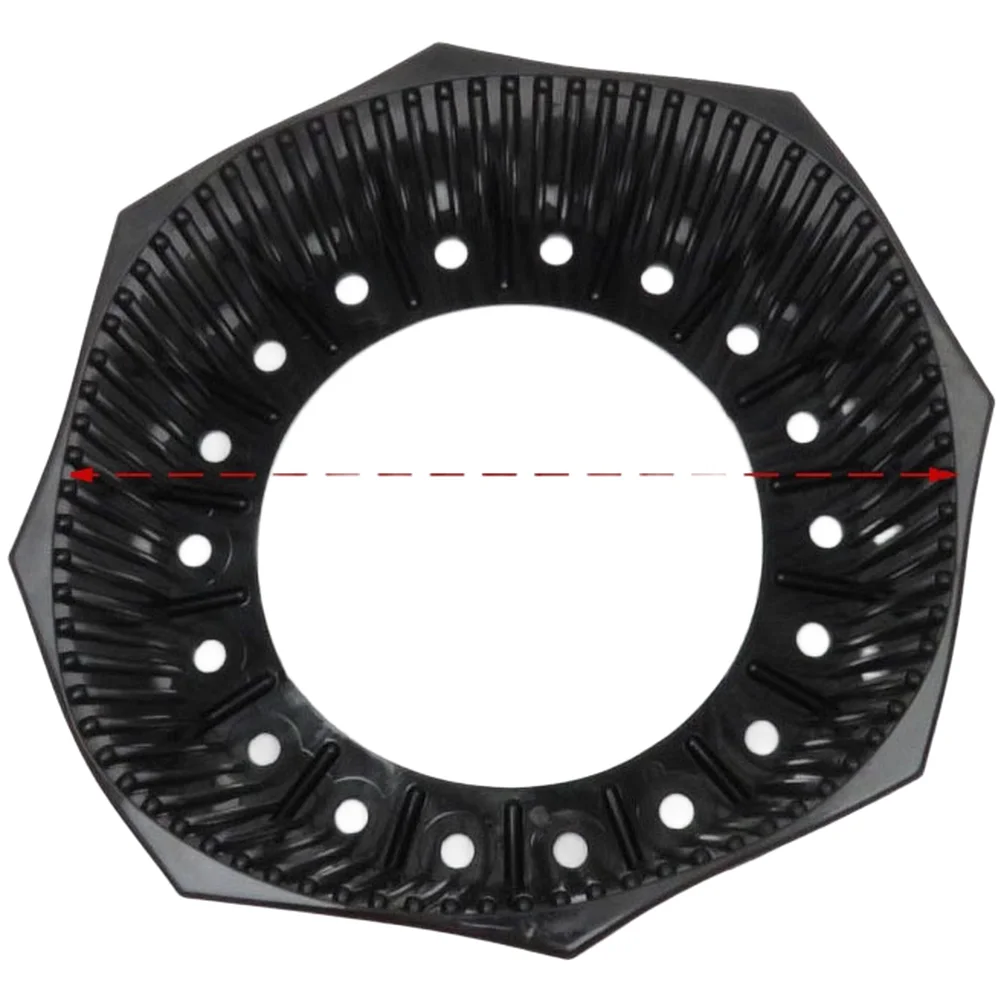 Diving Cylinder Boot Base Featuring Side Drainage Channels and Non Slip Stability for 4L 6L 8L 12L 15L Scuba Tanks