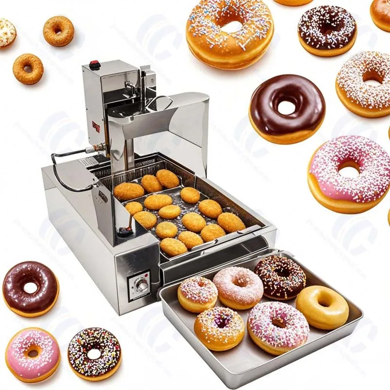 Máquina automática Para hacer rosquillas Maquina Para Hacer Donas freidora para panadería Donut Maker Donas Maker en venta