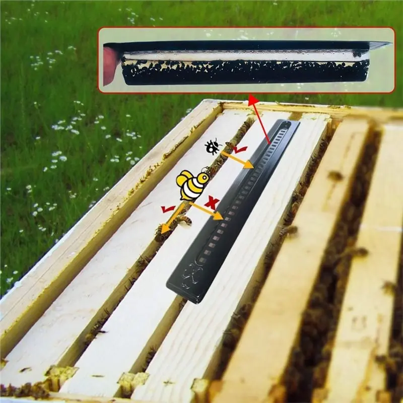 A67M-Beehive Tools(22 Pack) Plastic For Hive Maintenance Traps For Beekeeping Supplies To Prevent Small For Hive Beetle Invasion