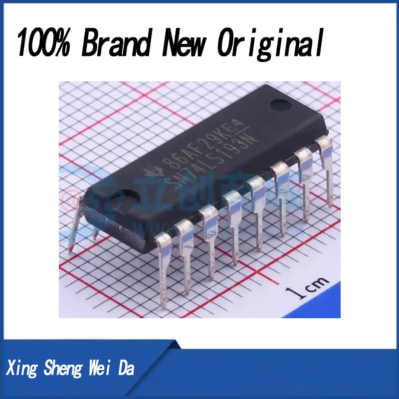 

5 pieces/batch 74LS193 SN74LS193N DIP-16 dual clock reversible counter in stock new original IC