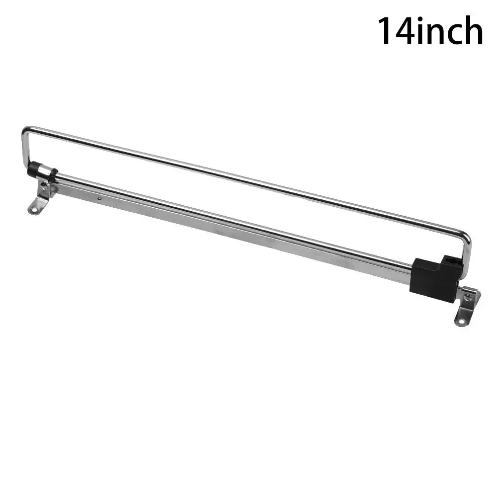 

1Pcs Iron Hanging Sliding Rail Space Saving Extending Closet Rod Clothes Rod Clothes Hanger Cabinet Organizer