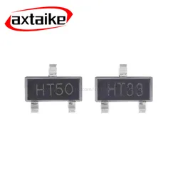 20Pcs HT7530 HT7533 HT7536 HT7544 HT7550 HT30 HT33 HT36 HT44 HT50 3V 3.3V 5V 4.4/3.6V SOT23 Smd Ldo Lage Dropout Regulator