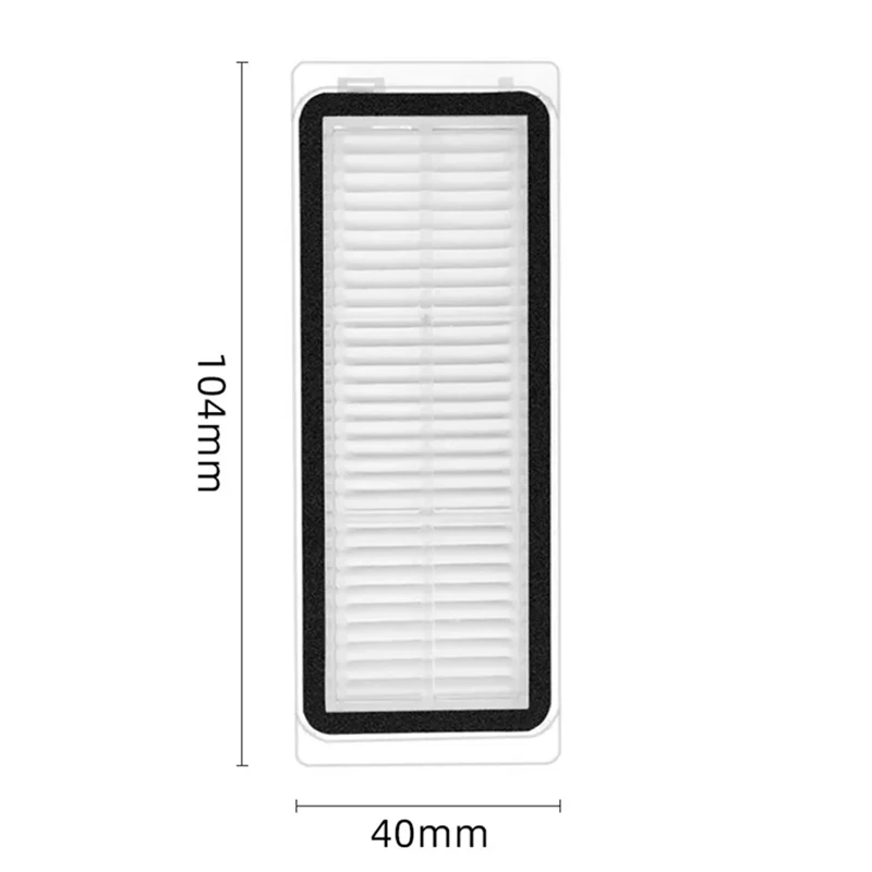 ملحقات تفريغ روبوت لـ Dreame L20 Ultra ، فرش جانبية رئيسية مطاطية ، أقمشة ممسحة ، فلاتر HEPA ، كيس غبار ، قطع غيار