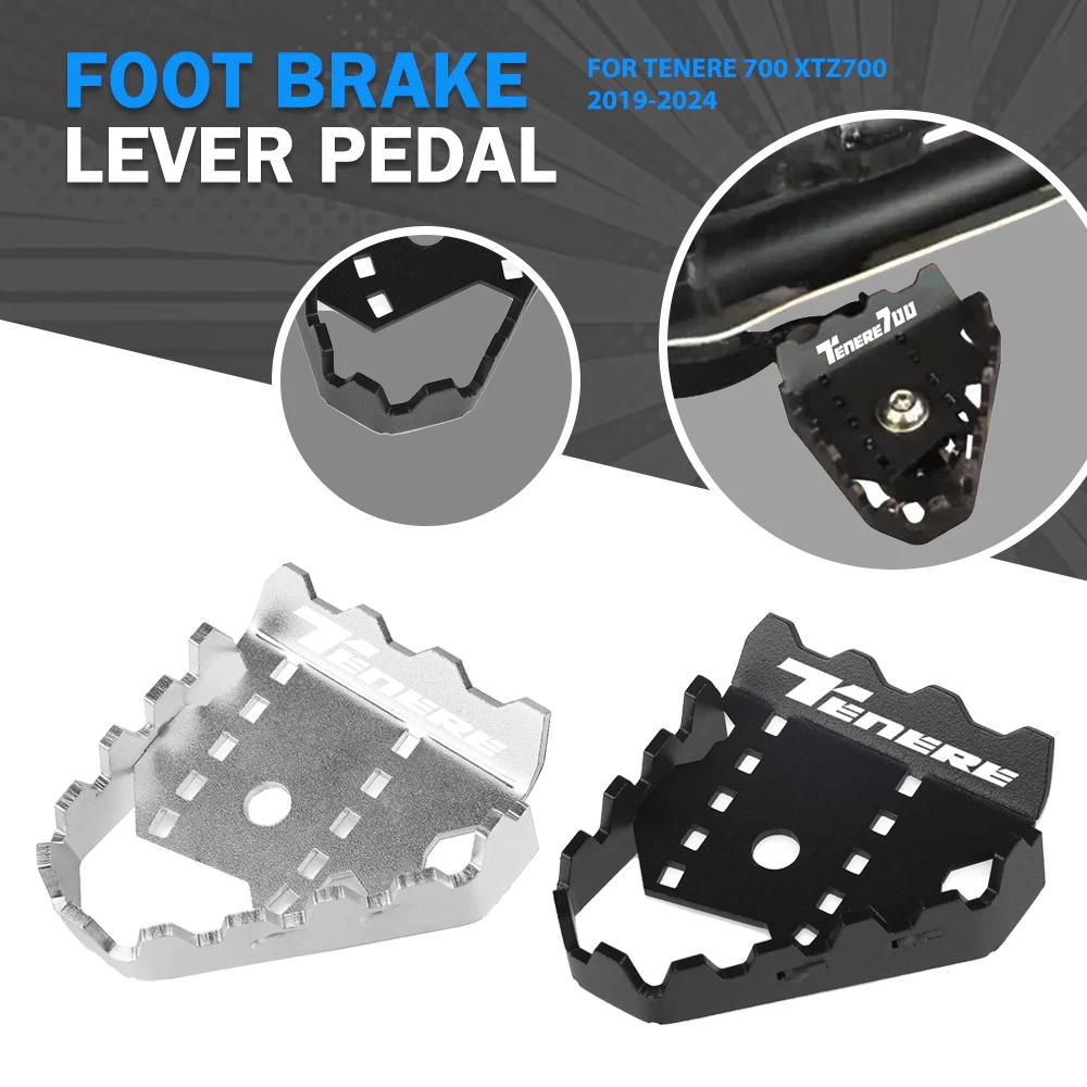 

Foot Brake Lever Pedal Enlarge Extension Rear Brake Peg Pad Extender FOR YAMAHA TENERE 700 XTZ 700 2019 2020 2021 2022 2023 2024