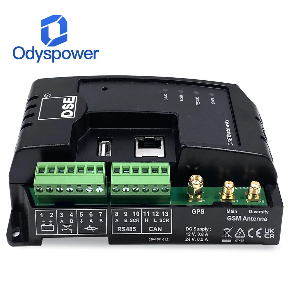 DSE890 MKII Original - صنع في المملكة المتحدة |   بوابة DSEWebNet |   المراقبة عن بعد مع أجزاء مولد 2G - 4G GSM / إيثرنت