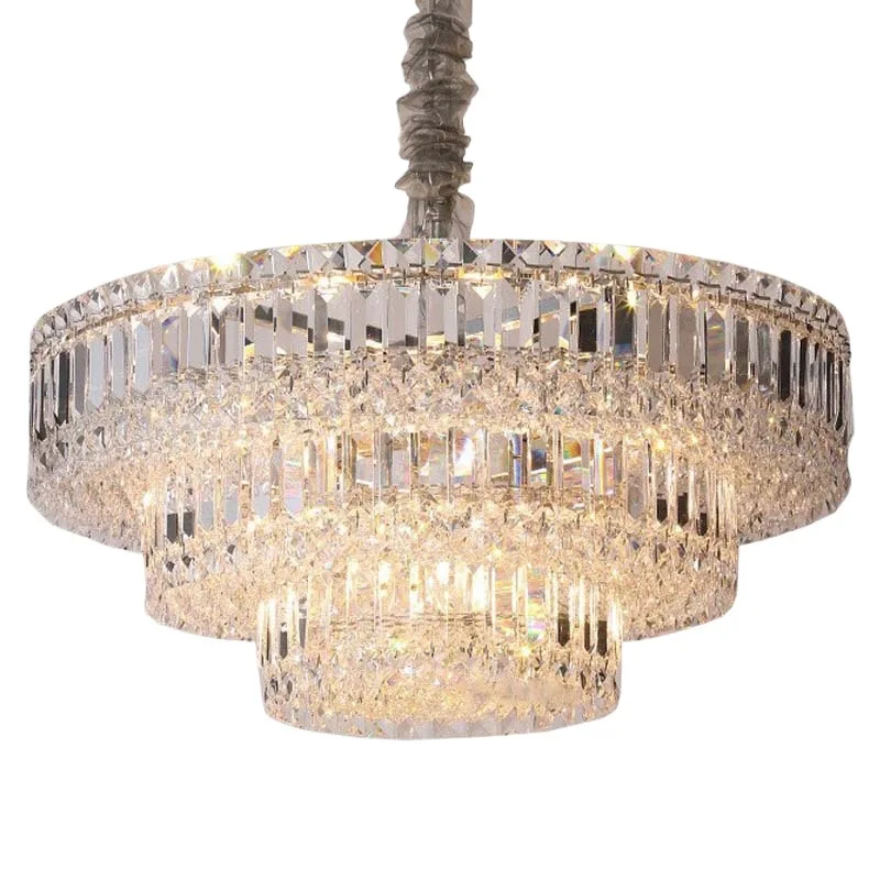 

Light luxury modern simplicity, crystal living room lamp chandelier, creative lamps