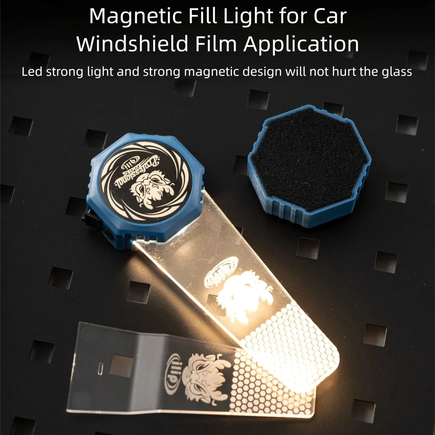 

Car Tint Edge-Cutting Light Vinyl Wrap Cutting Light Window Film Cut Precision Lighting Tool Fill Light for Car Windshield Film