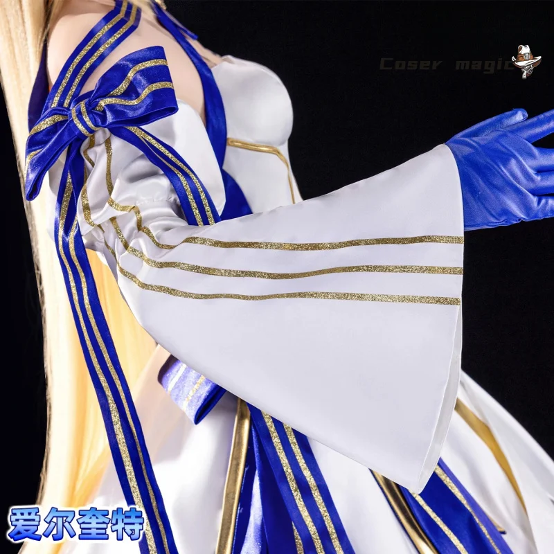 Juego Fate/EXTRA Arcueid Princess V3.0, disfraz de Cosplay, uniforme, fiesta de Carnaval de Halloween, ropa de juego de rol de Navidad