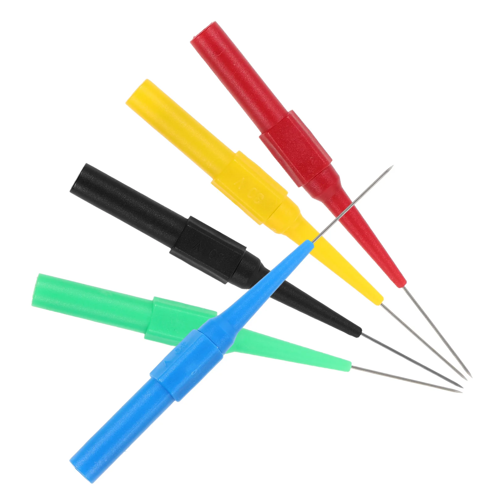 

5pcs Test Needle Probe Kit for Multimeter Car Repair Circuit Insulation Tester Pin Needles Back Probes Automotive Tools