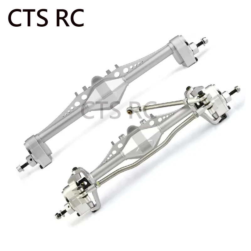 

RC Aluminum Alloy Front Rear Axle for 1/10 scx10iii RC Crawler Car Axial Capra 1.9 Unlimited Trail Buggy UTB Currie F9 Upgrade