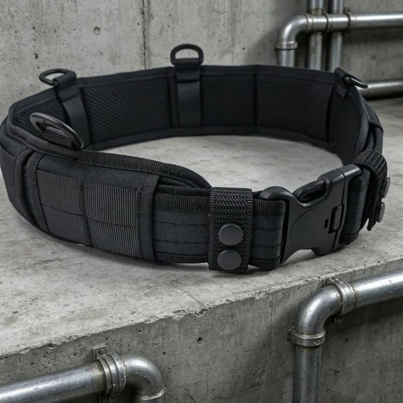 Lightweight Belt Tactical Combat belt MOLLE Plastic Buckle Quick Release Adjustable