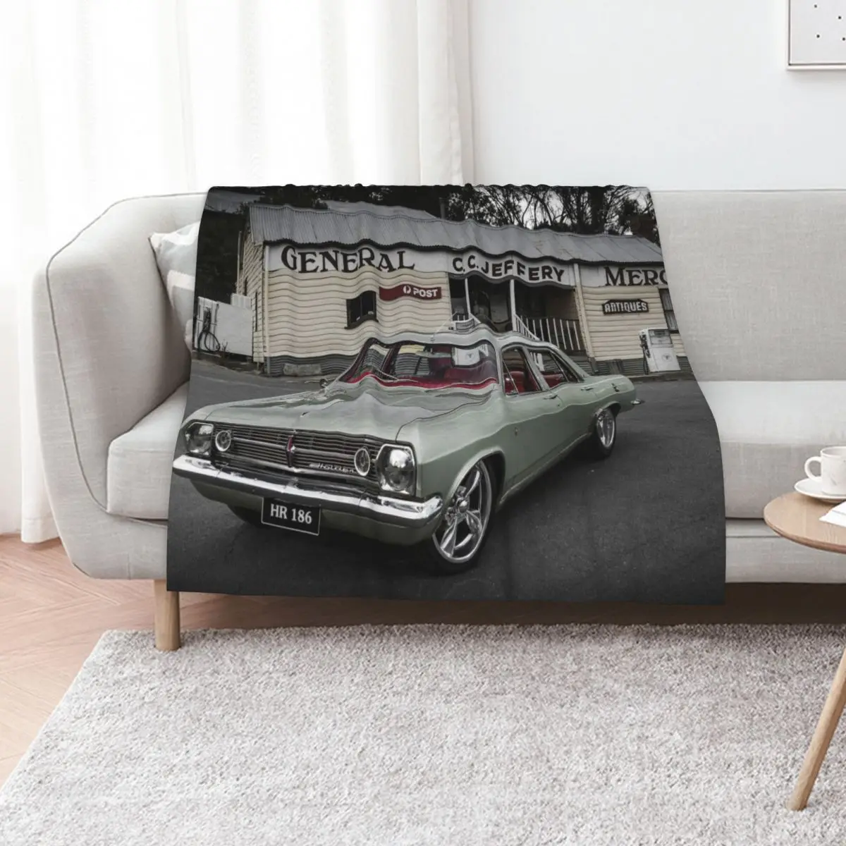 Stephen Booth's 1967 Holden HR Throw Blanket Giant Sofa Plaid on the sofa anime Decoratives heavy to sleep Sleeping Bag Blankets