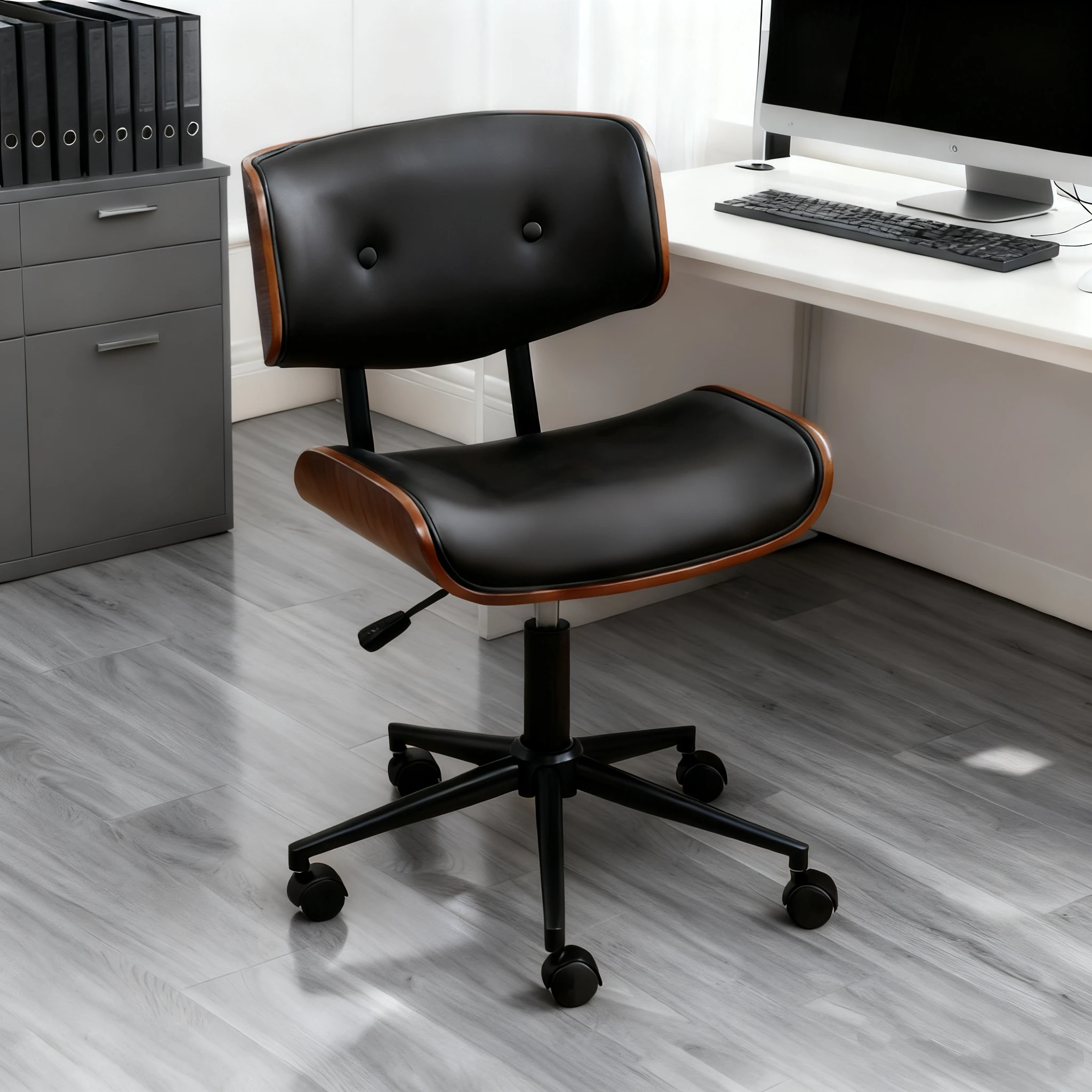 

Velvet Kneeling Office Chair Lazy Comfortable Full Body Office Chair Massage High Back Home Chaise De Bureaux Office Furniture