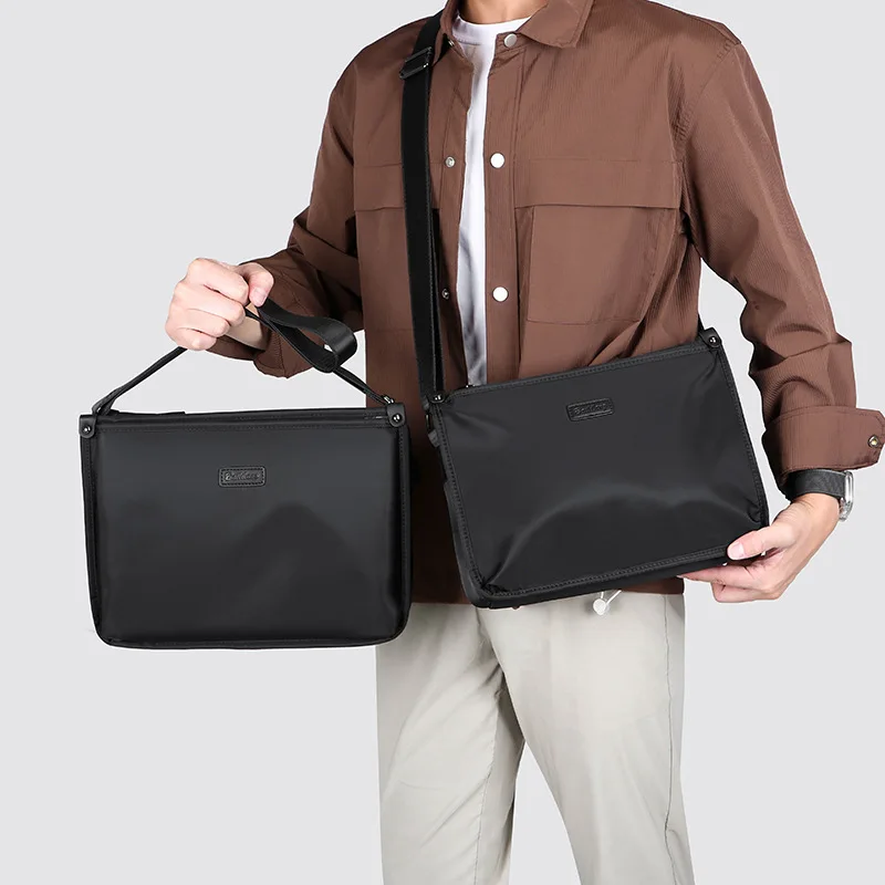 Messenger Bag Crossbody Bags for Men Shoulder Bag Canvas Oxford Business Men's Bag Multifunctional Small Backpack