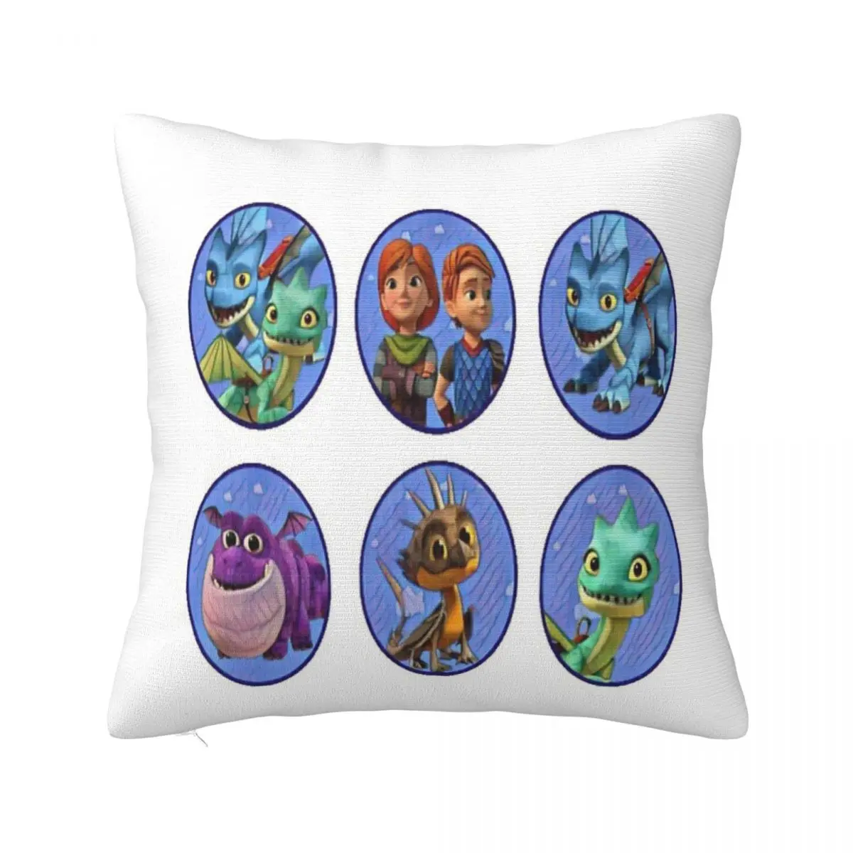 Dragons Rescue Riders Pillowcase Cushion Luxury Bedroom Anime Pillow Pillow Cases Customizable