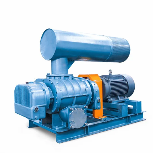High Quality Fish Pond Roots Blower Vacuum Pump  Factory Efficient High Pressure 220V DC Electric Current Cast Iron OEM