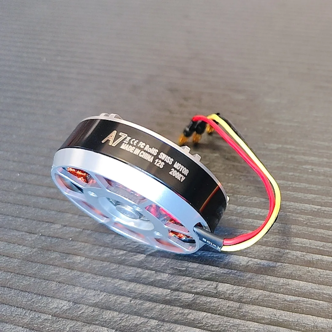 6210Q Swiss High Power 200KV Brushless Outrunner Motor High Torque for Plant Protection Outer Rotor Design