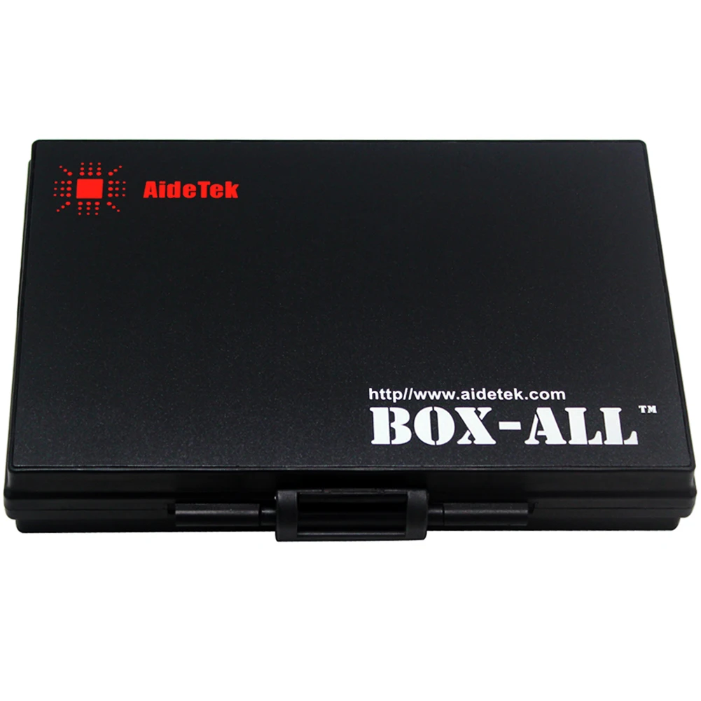 4 قطعة AideTek BOX-ALL-144-ESD آمن SMD IC صندوق ث/144 صناديق مكافحة ساكنة مصلحة الارصاد الجوية SMT المنظم الترانزستور ديود صندوق أجزاء من البلاستيك