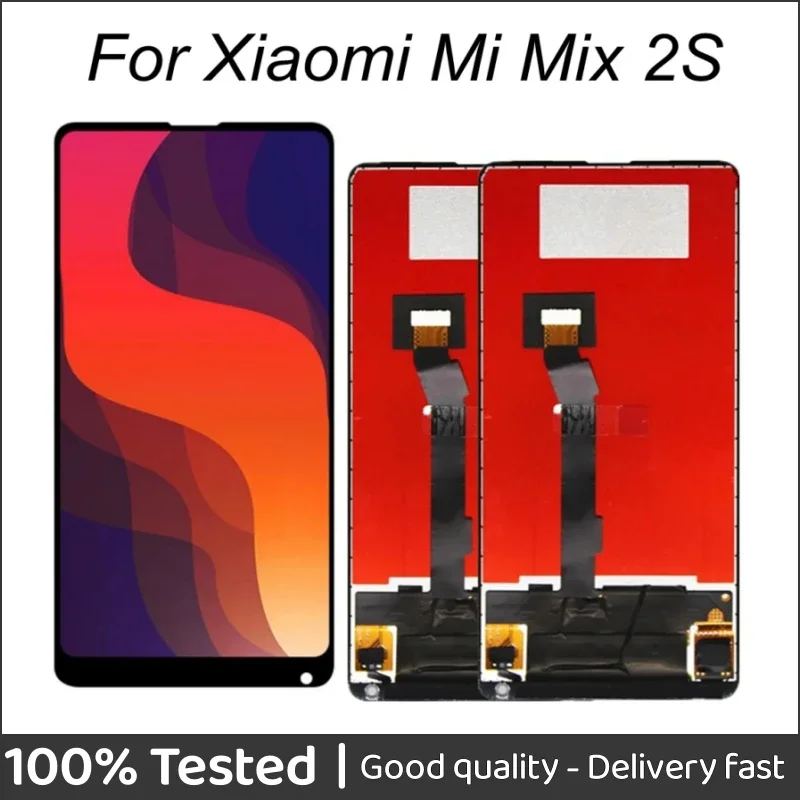 

5.99" LCD For XIAOMI MI Mix 2S LCD Display Touch Screen Digitizer Assembly Replacement Accessories for Xiaomi mi mix2S LCD