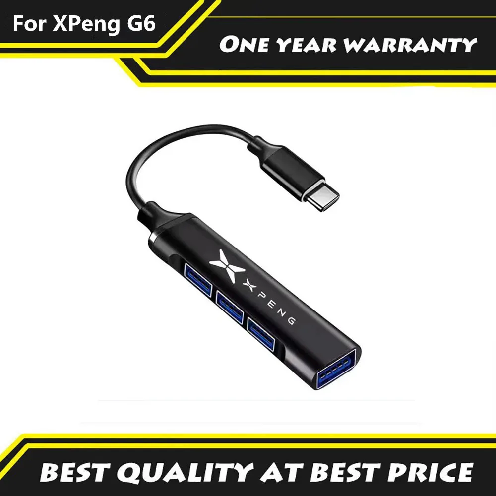 

Fit For XPeng Xiao Peng G6 2023 2024 2025 Expansion Of Typec Car Data Cable Charging Adapter