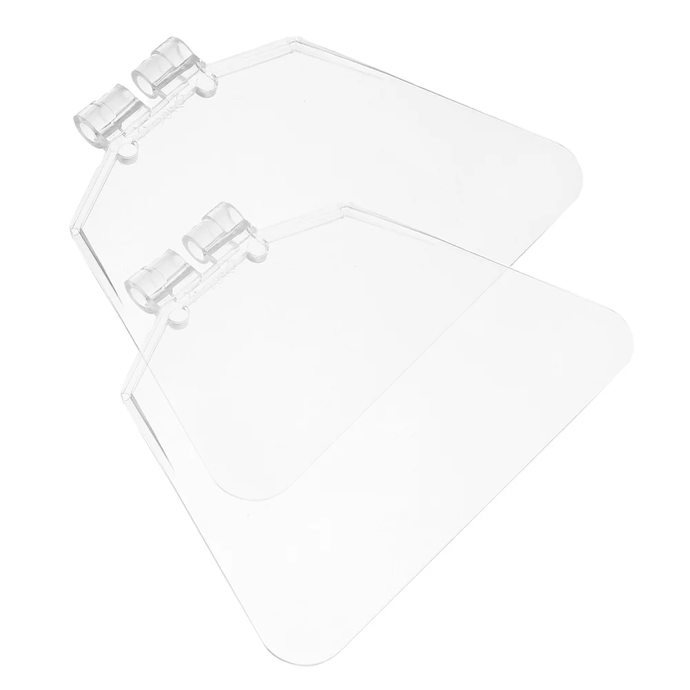 2 Pcs Grinder Protective Glasses Shields Eye Sanding Disc Bench Guard Tool Cover Safety Mask