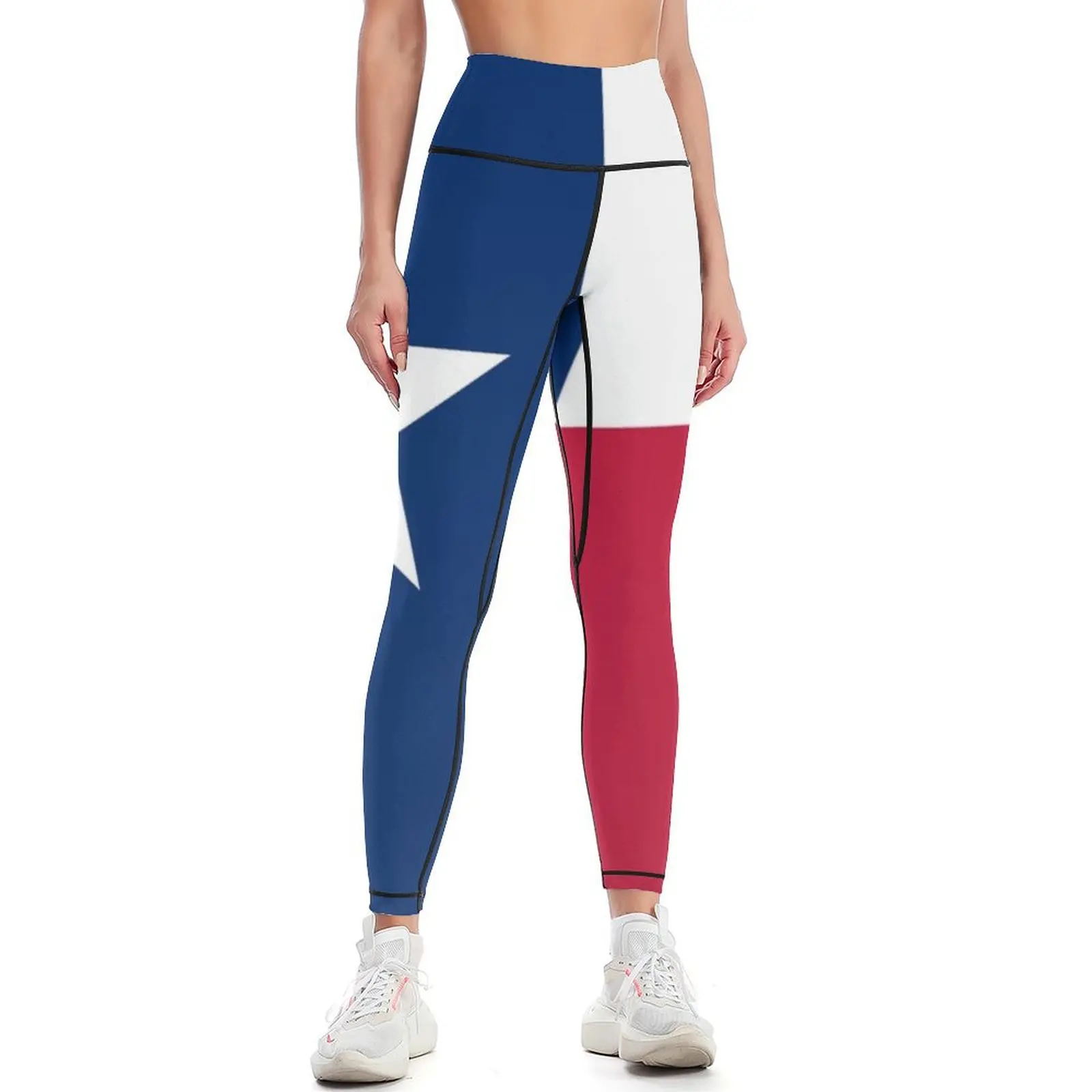 

Texas Flag Leggings push up legging sportswear for gym sporty woman gym for girls Womens Leggings