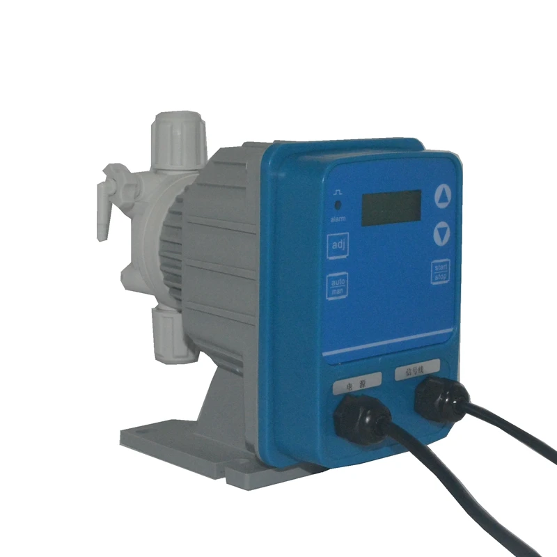 Automatic Mini Liquid Chemical Chlorine Dosing Pump Flow Adjustable By Current Signal Accurate Metering Pump
