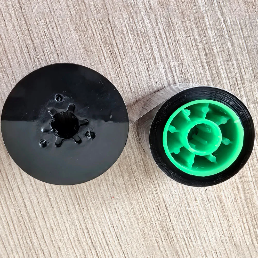 Compatible Black Ink Ribbon 12mm*50m Fit Cable Tube Marking Machine LM-380A/E LM-390A LM-550A/E Thermal Transfer Printer Ribbon