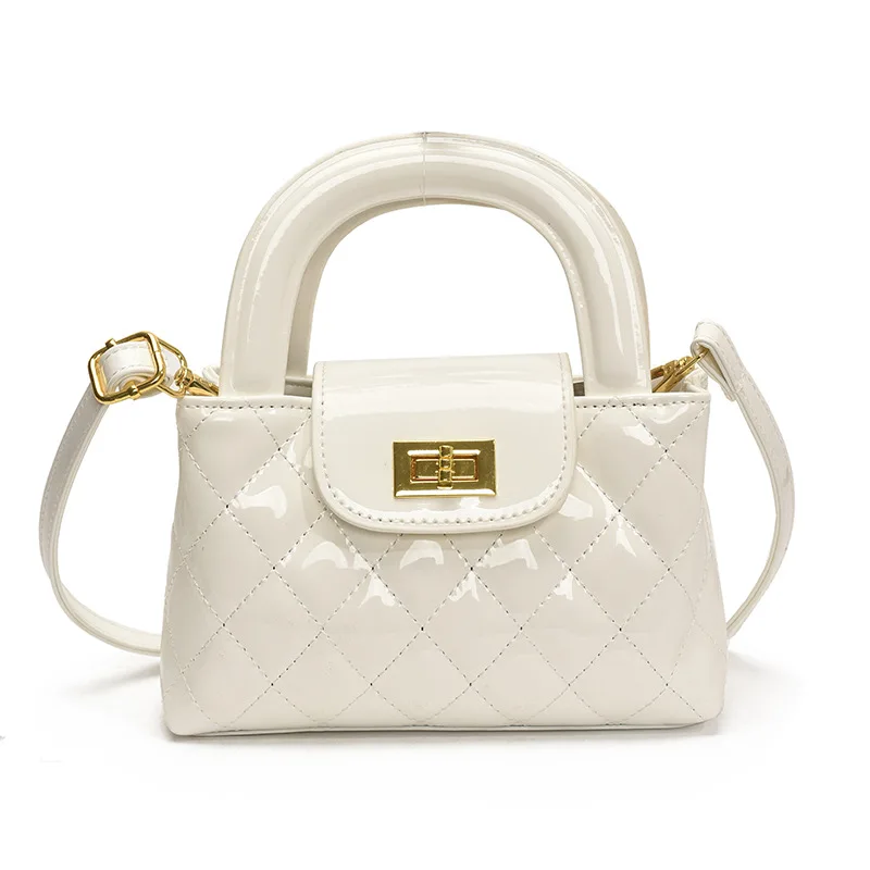 حقيبة كتف مبطنة صيفية لعام 2025 للنساء - محفظة كروس على الطراز الكوري العتيق، حقيبة يد أنيقة بنمط ماسي #5