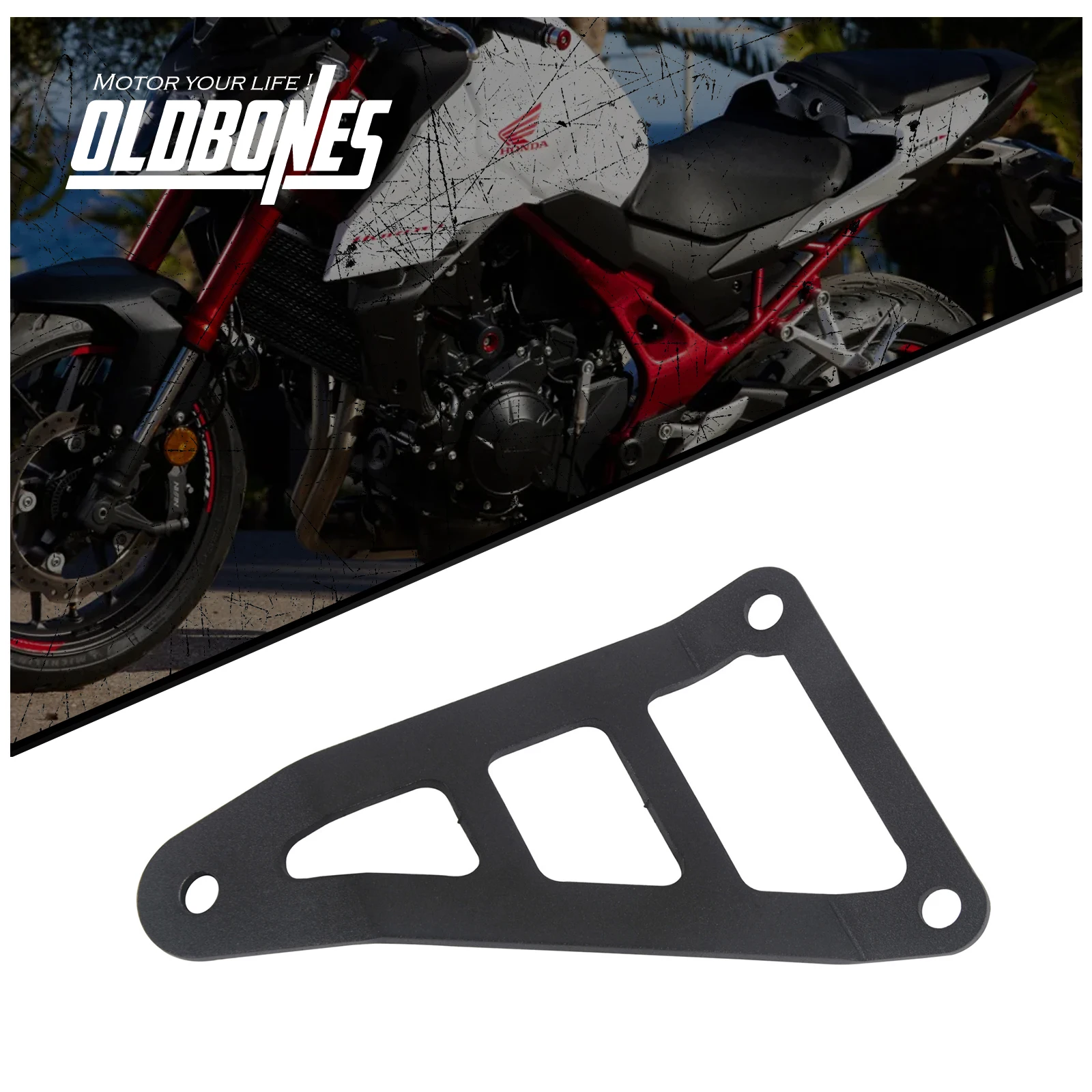 

Aluminium Exhaust Hanger Holder Bracket Muffler Support Motorcycle Modification For Honda CB750 Hornet 750 2023 2024