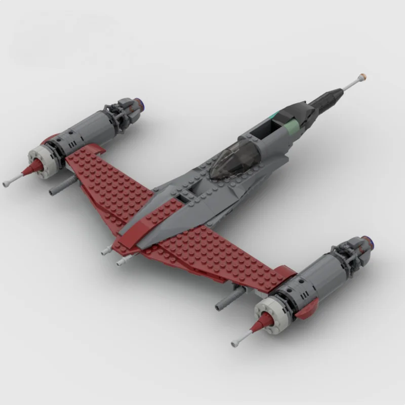 2023 NEW 298Pcs Space Series N2-B Naboo Fighters Aircraft The Bastard Ver. Model MOC Building Blocks Assemble DIY Bricks Toys