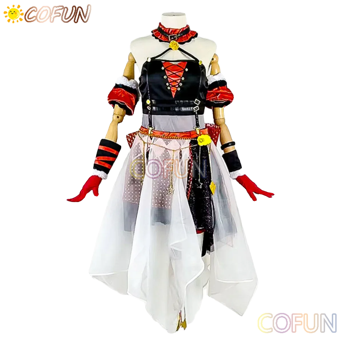 COFUN Hololive Vtuber Tsunomaki Watame Cosplay Costume Watamelon Halloween Outfits Women Clothing Dress New 2023